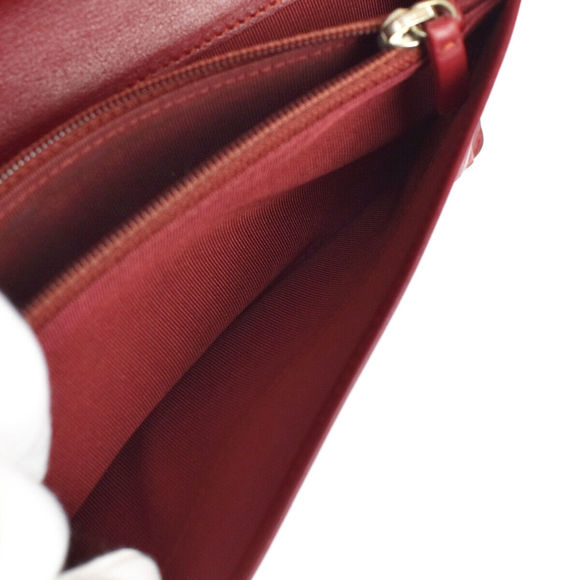 Chanel Cc Logo Long Bifold Wallet Purse #78468C34B - Picture 14 of 15